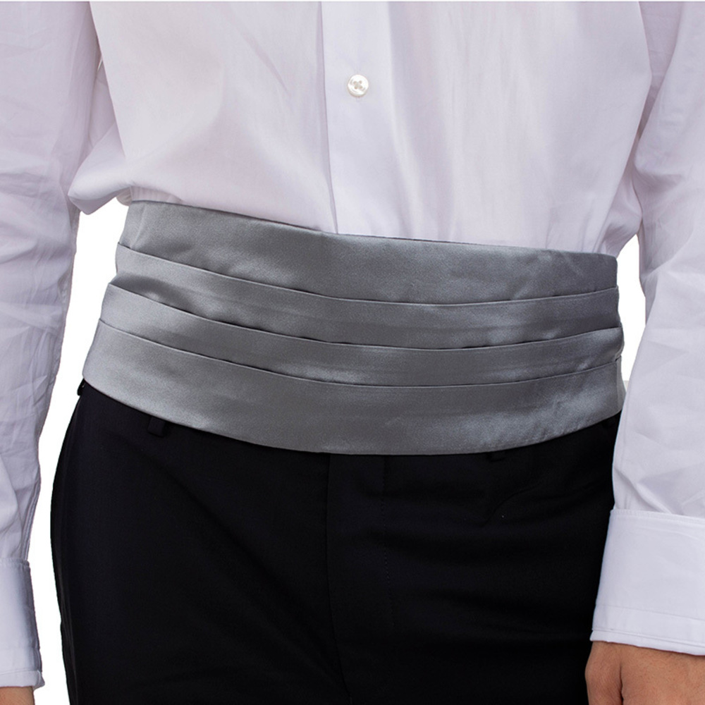 Corneliani Belt Women Light Slate Gray